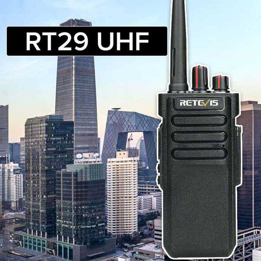 Radio bidirectionnelle UHF étanche longue portée Retevis RT29