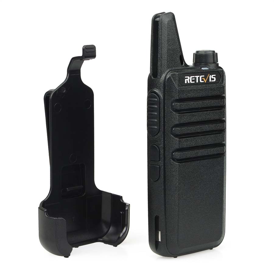Lot de 2 talkies-walkies PMR446 super portables RT622 Retevis