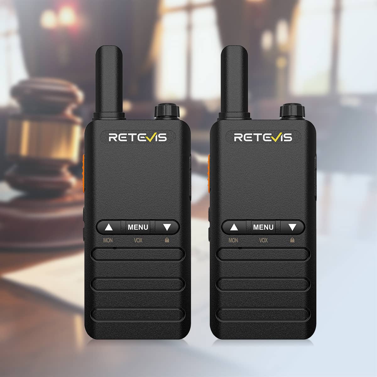 Radio bidirectionnelle Retevis B63B PMR446 Ultra-mince (2 unités)