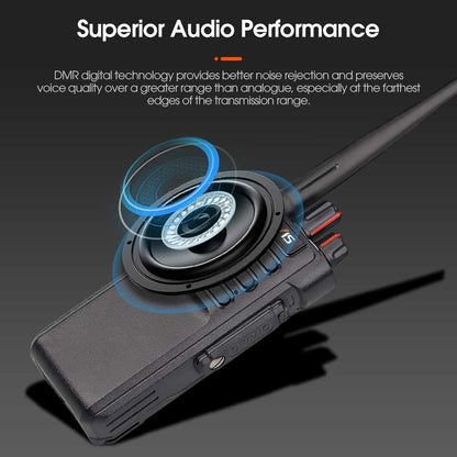 Radio DMR Bluetooth robuste et étanche Retevis RT29D
