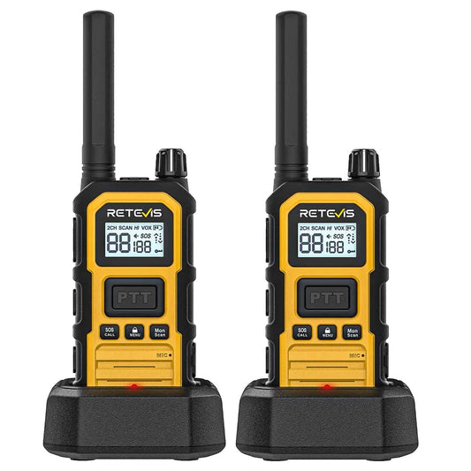 Talkie Walkies UHF 5W RB648 Plus Lot de 2 - Retevis