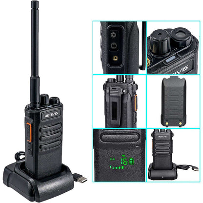 Radio UHF portable longue portée RT86 Retevis