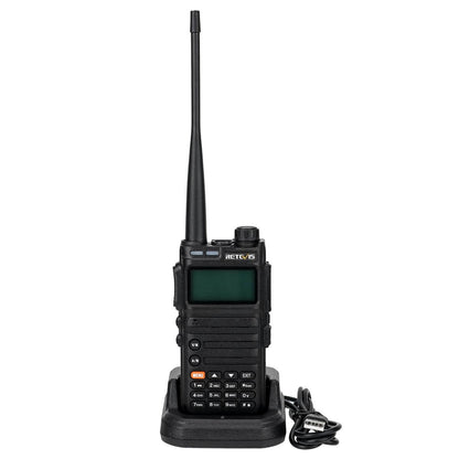 Radio amateur bi-bande UHF VHF 5 W 128 canaux Retevis