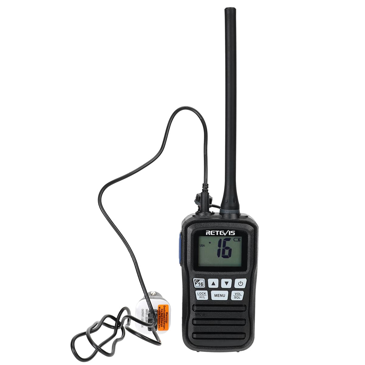 Radio marine étanche Retevis RM01 IP67 VHF