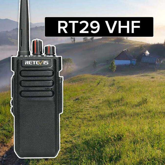 Radio bidirectionnelle VHF étanche longue portée Retevis RT29
