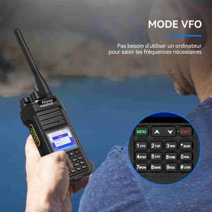 Radio bidirectionnelle double bande étanche IP67 Retevis Ailunce HA1UV