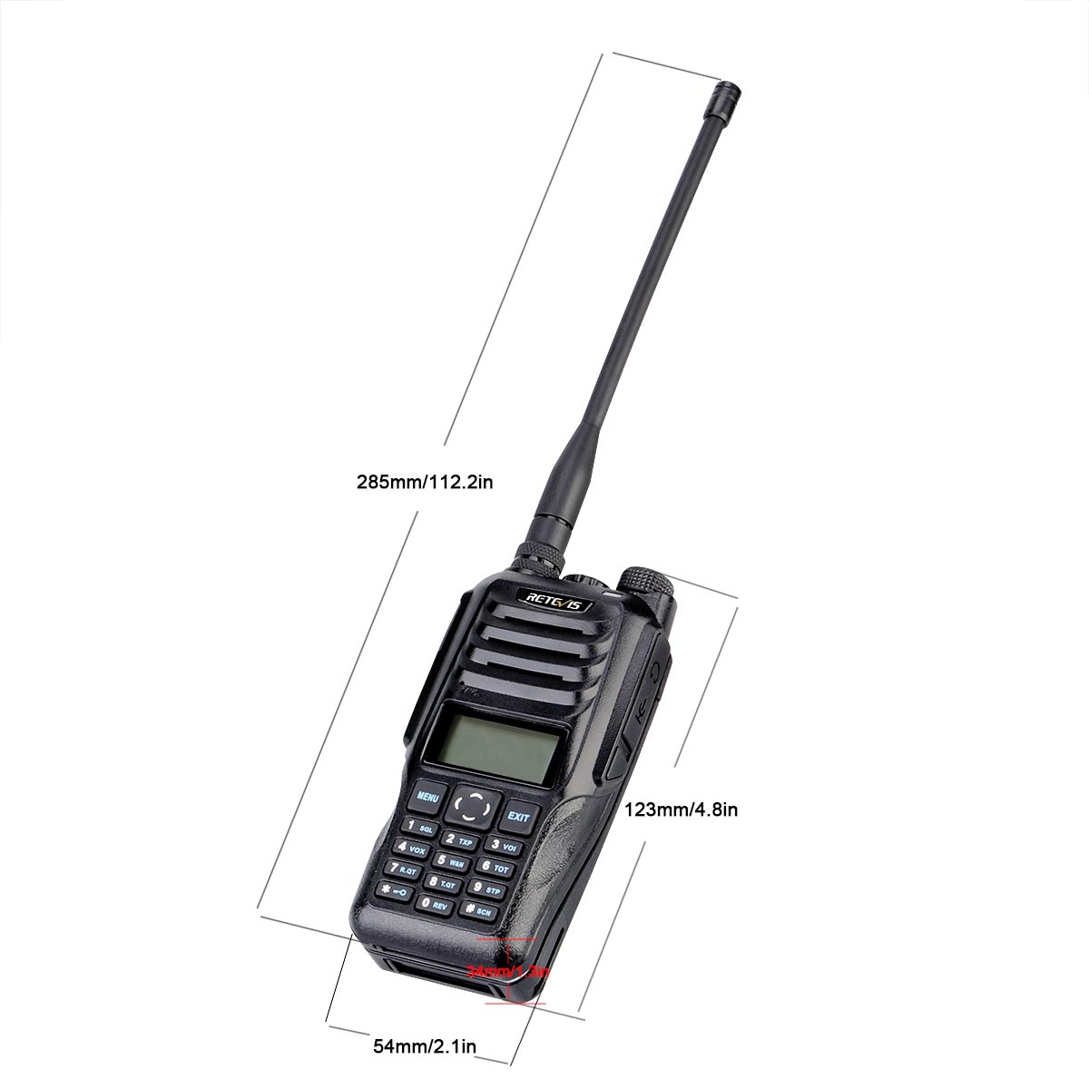 Radio bidirectionnelle numérique antidéflagrante Retevis RT56