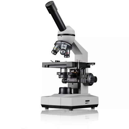 BRESSER Erudit Basic Mono Biological Microscope - Explore Scientific in Motion