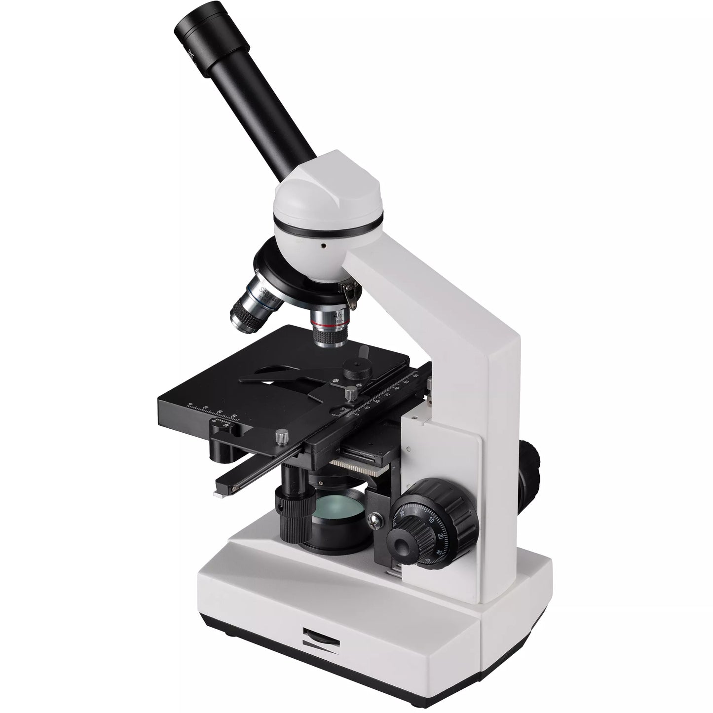 BRESSER Erudit Basic Mono Biological Microscope - Explore Scientific in Motion